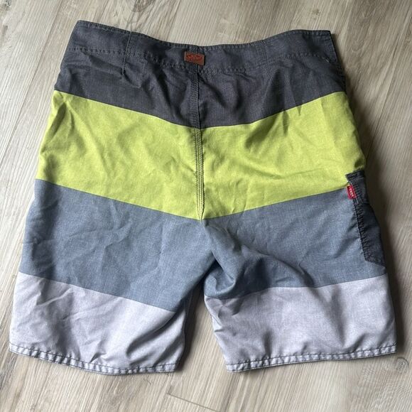 Van’s Striped Board Short Swim Trunks Size 32 - Picture 3 of 4